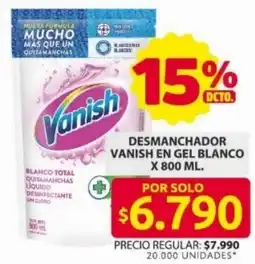 Ara Desmanchador vanish en gel blanco oferta