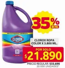 Ara Clorox ropa color oferta