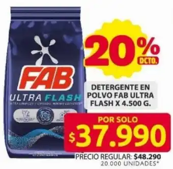 Ara Fab ultra flash polvo oferta