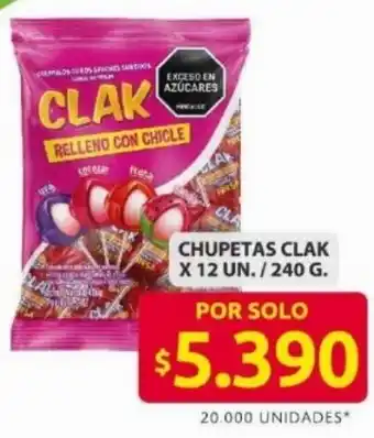 Ara Clak chupetas oferta
