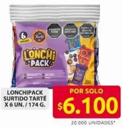 Ara Lonchipack surtido tarté oferta