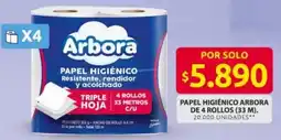Ara Arbora papel higiénico oferta
