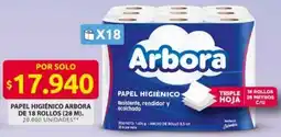 Ara Arbora papel higiénico oferta