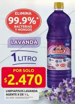 Ara Agente X limpiapisos lavanda oferta