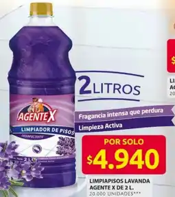 Ara Agente X limpiapisos lavanda oferta