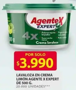 Ara Agente x expert lavaloza en crema limón o aloe vera oferta