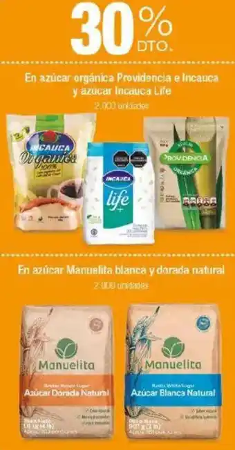 Jumbo Incauca life en azúcar orgánica providencia e incauca y azúcar oferta