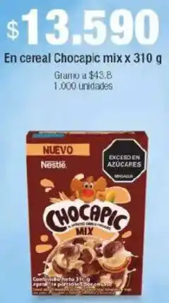 Jumbo Chocapic mix en cereal oferta