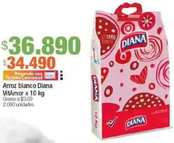 Jumbo Diana arroz blanco vitamor oferta