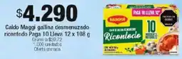 Jumbo Maggi caldo gallina desmenuzado ricontodo oferta