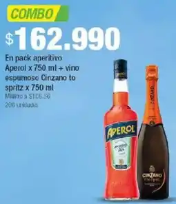 Jumbo Aperol en pack aperitivo oferta