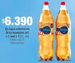 Jumbo Brisa en agua saborizada manzana pet oferta