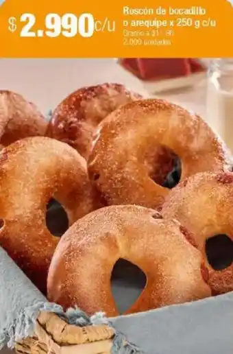 Jumbo Roscón de bocadillo o arequipe oferta