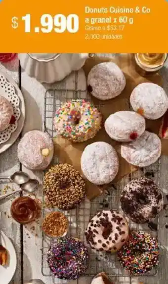 Jumbo Donuts cuisine & co oferta