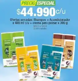 Jumbo Muss shampoo + acondicionador oferta