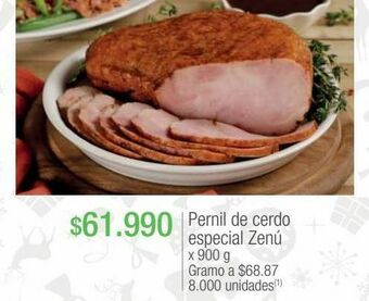 Jumbo Pernil de cerdo especial zenú x 900 g oferta