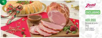 Jumbo Bondiola de cerdo zenú x 1 kg oferta