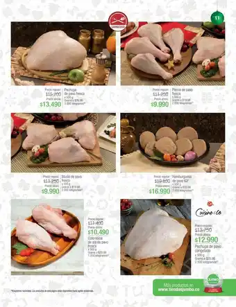 Jumbo Pechuga de pavo oferta