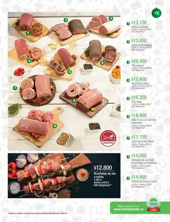 Jumbo Comida de navidad oferta