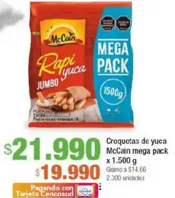 Jumbo McCain croquetas de yuca mega pack oferta
