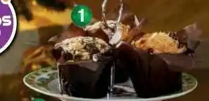 Jumbo Muffins vainilla y chocolate sin azúcar x 6 unidades oferta