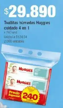 Jumbo Huggies toallitas húmedas cuidado oferta