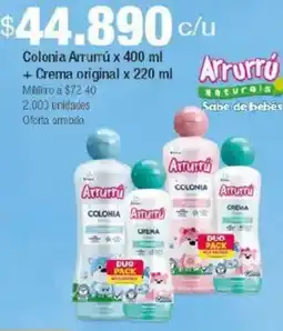 Jumbo Arrurrú colonia oferta