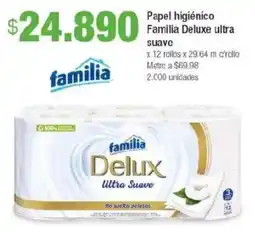 Jumbo Familia deluxe papel higiénico ultra oferta