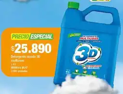 Jumbo 3D multiusos detergente líquido oferta