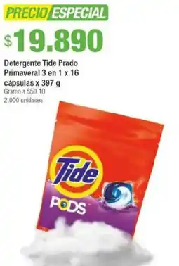 Jumbo Tide prado detergente primaveral 3 en 1 oferta