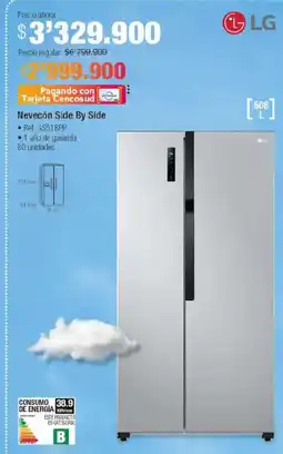 Jumbo LG Nevecón side by side oferta