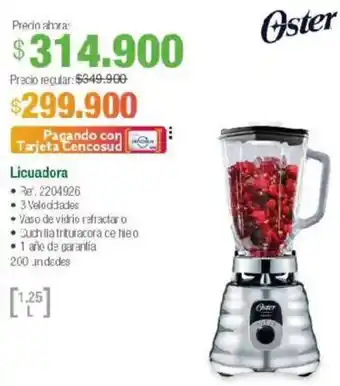 Jumbo Oster licuadora oferta