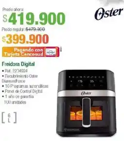 Jumbo Oster freidora digital oferta