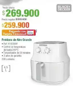 Jumbo Black+ decker freidora de aire grande oferta