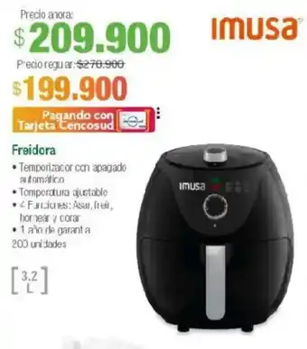 Jumbo Imusa freidora oferta