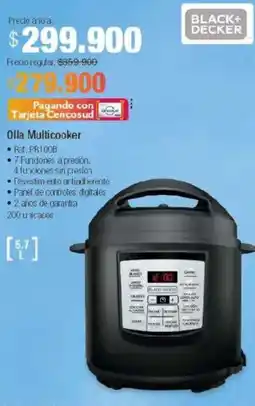 Jumbo Black+ decker olla multicooker oferta