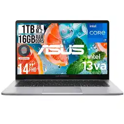 Falabella PORTATIL EXPERTBOOK INTEL CORE I7-13620H SSD 1TB RAM 16GB DDR5 LED 14 FHD oferta