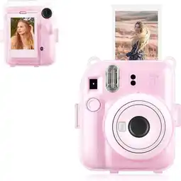 Falabella Protector para cámara instax mini 12 - Rosado Escarchado oferta