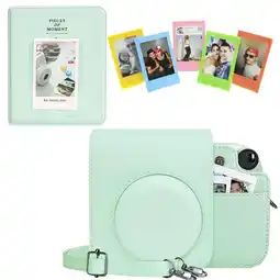 Falabella Combo Verde Instax Mini 12 Estuche + Álbum + Marcos oferta
