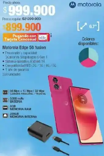 Jumbo Motorola edge 50 fusion oferta