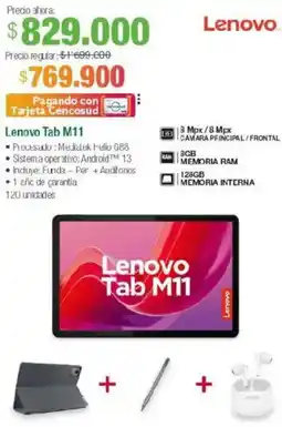 Jumbo Lenovo Tab M11 oferta