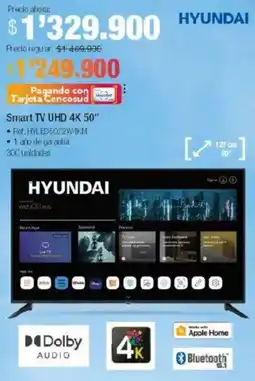 Jumbo Hyundai smart tv uhd 4k 50" oferta