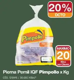 Makro Pimpollo pierna pernil iqf oferta
