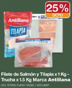 Makro Salmón y tilapia filete oferta