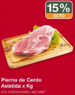 Makro Asistida pierna de cerdo oferta