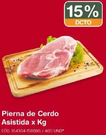 Makro Asistida pierna de cerdo oferta