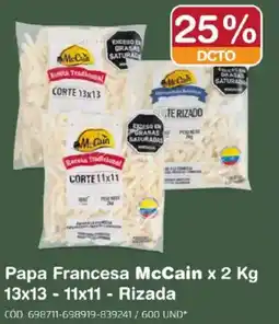 Makro Mccain papa francesa oferta