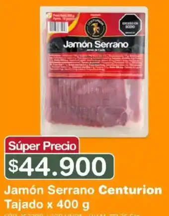 Makro Centurion jamón serrano tajado oferta