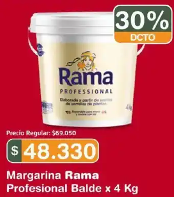 Makro Rama margarina profesional balde oferta