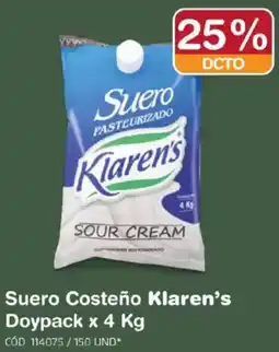 Makro Klaren's suero costeño oferta